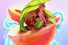 插画师 Ins roytheart笔下的美人鱼图片