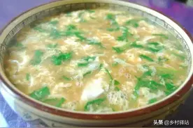 农村一美食一一疙瘩汤图片