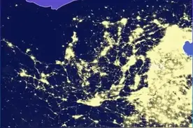 看最新版夜间灯光指数品区域经济图片