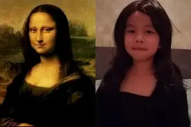 美术老师布置一个特殊的作业，模仿世界名画，学生的演技炉火纯青图片
