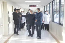 医院动态 | 市卫健委领导来院调研指导党建工作图片