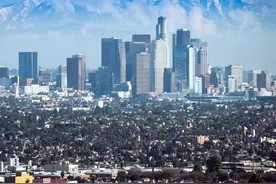 真实的美国洛杉矶，看看这里居民的住房和生活，美国第二大城市图片