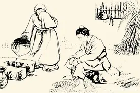 民间故事：丈母娘到穷女婿家走亲，女婿杀鸡，丈母娘：鸡骨头别扔图片