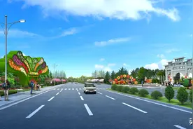 「司空侠PS教程」北方道路植物景观效果图饱和度高甲方喜欢图片