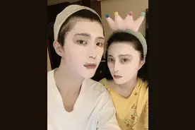 范冰冰范丞丞越来越像了，齐齐护肤有爱又温馨，不觉有18岁年龄差图片