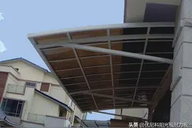 2021年流行这样的雨棚！安装雨棚就选它，简直不要太实用图片