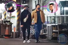 38岁男星被曝恋情，与异性深夜约会一同回家，女方曾离婚还带俩娃图片