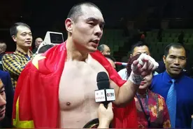 中国“拳王”张志磊，被美国3流拳手打成重伤，已出现肾衰竭症状图片