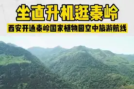 西安开通直升机短途航线！空中赏秦岭景色1小时往返图片