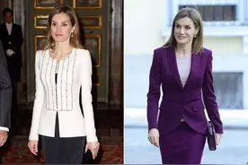 西班牙王后的连衣裙穿搭真减龄，48岁妈妈辈这样穿，气质惊艳图片