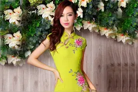 精选旗袍美女模特24个，你最喜欢第几个（前12）图片