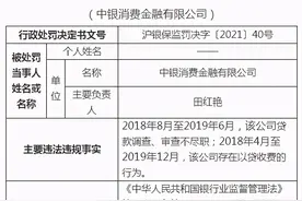 中银消费金融因存以贷收费行为等被罚100万图片