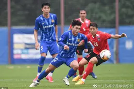 苏宁热身赛跑动数据接近中超标准，黄紫昌回归很拼命图片