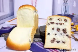 在家也可以做出超级柔软的手撕蜜豆吐司，第二天吃也不会硬哦图片