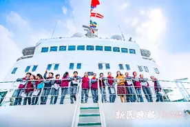 风浪间，为何把自己绑在岗位上也要坚持远航？“远望1”号上的实景思政课启迪着少年们图片