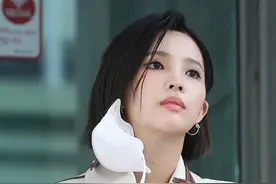 (G)I-DLE全素妍夹克配短裤帅气满分，摘掉口罩的样子太漂亮了图片