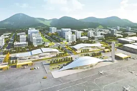 四川日报：成渝走廊中轴上 淮州新城正起势成型图片