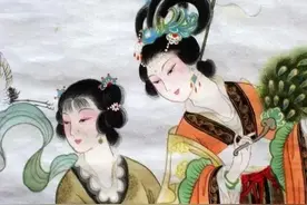 神话故事：三位花仙人间重聚首，唐仙人慈悲救美人鱼图片