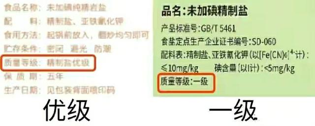 买食用盐时，“加碘盐”和“未加碘盐”区别挺大！学会再买不吃亏