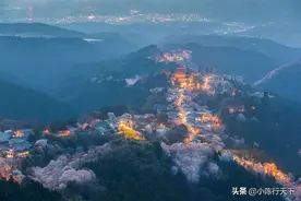 日本第一赏樱名所之誉，满山遍布着3万多株樱花，是人神共居之地图片