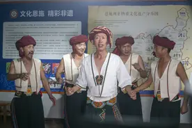 十年前率团摘得全国青歌赛桂冠的土家大哥如今直播带货传非遗图片