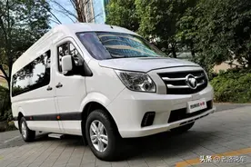 最长蓝牌车 福田图雅诺小客应需而生图片
