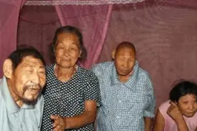 陈秀英近亲嫁表哥，婚后生下三“猴娃”，94岁仍在为几个孩子劳累图片
