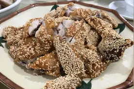 钟村这家三十多年的老牌农庄，据说芝麻烧鸡和烧排骨是番禺最正？图片