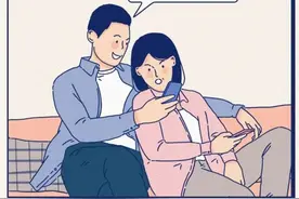 漫画：情侣间的禁忌，不能碰图片