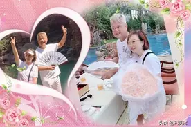 陈百祥携妻在内地到处游山玩水庆结婚41周年：内地风景如诗如画图片