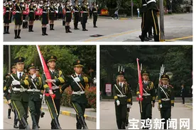「祖国颂」宝鸡文理学院举行“请党放心，强国有我”特别主题团日活动图片