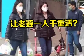 霍启刚一家出游，郭晶晶一人搬仨童车无人帮，被嘲阔太变廉价家佣图片