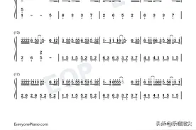 不再等候的姑娘-C调简单版-简谱五线谱钢琴谱电子琴谱图片