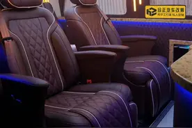 合正：奔驰新威霆改装豪华房车内饰，无以伦比的豪华商务舱体验图片