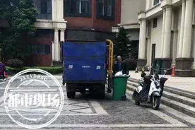 突突突…垃圾车作业声响太大，南昌一小区业主很抓狂：太吵了图片