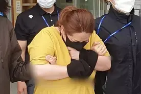 韩国女子虐童致死二审被判25年：将继子锁行李箱长达7小时图片