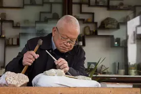 石雕大师倪东方，一生一业痴醉“石头情缘”图片