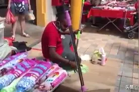 坡岛叫卖哥火了！在巴刹飙华语、福建话，印度小伙惊呆路人图片