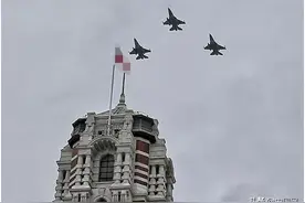 解放军战机今晨掠过台北上空：共军来袭，两岸开战？国防部重磅回应图片