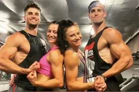 海外双胞胎姐妹花和双胞胎兄弟相遇相爱，并决定四人一起同居生活图片