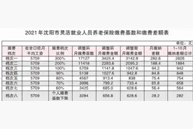 沈阳再次调整灵活就业人员 养老保险缴费基数和缴费档次图片