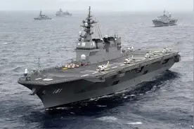 一夜之间东海浮出7艘准航母，与我国不到700千米，野心逐渐暴露图片