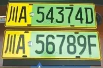 日照山海天交警：“电D”牌照汽车，你见过吗？图片