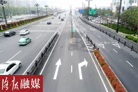洛阳王城大道快速路太康路口新增两个出入口图片