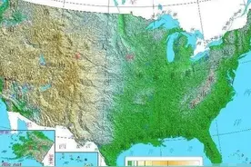 中国和美国的地形条件谁优谁劣？图片