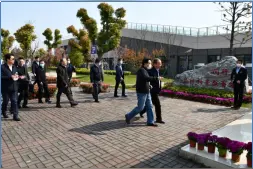 闵行区委书记倪耀明一行调研指导区民防工作发展图片