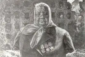 为了胜利——画家多布罗夫笔下的卫国战争老战士图片