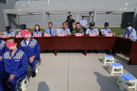 合阳县看守所开展在押人员“迎七一·唱红歌”比赛活动图片
