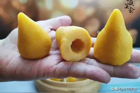 窝头直接和面是大忌，难怪硬，“多做1步多加2物”，窝头才暄软图片