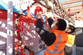 李永明一行走访慰问中建八局坚守一线的建设者图片